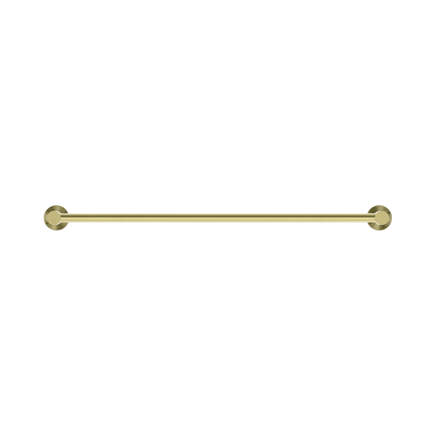 Mecca Double Towel Rail 600mm Brushed Gold