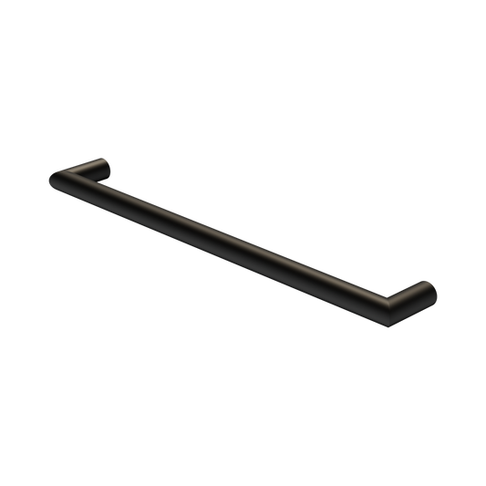 Mecca 240V Single Heated Towel Rail Matte Black