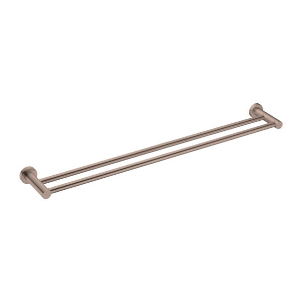 Nero Mecca Double Towel Rail 800mm  / NR1930dBZ