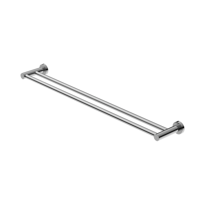 Mecca Double Towel Rail 800mm Chrome