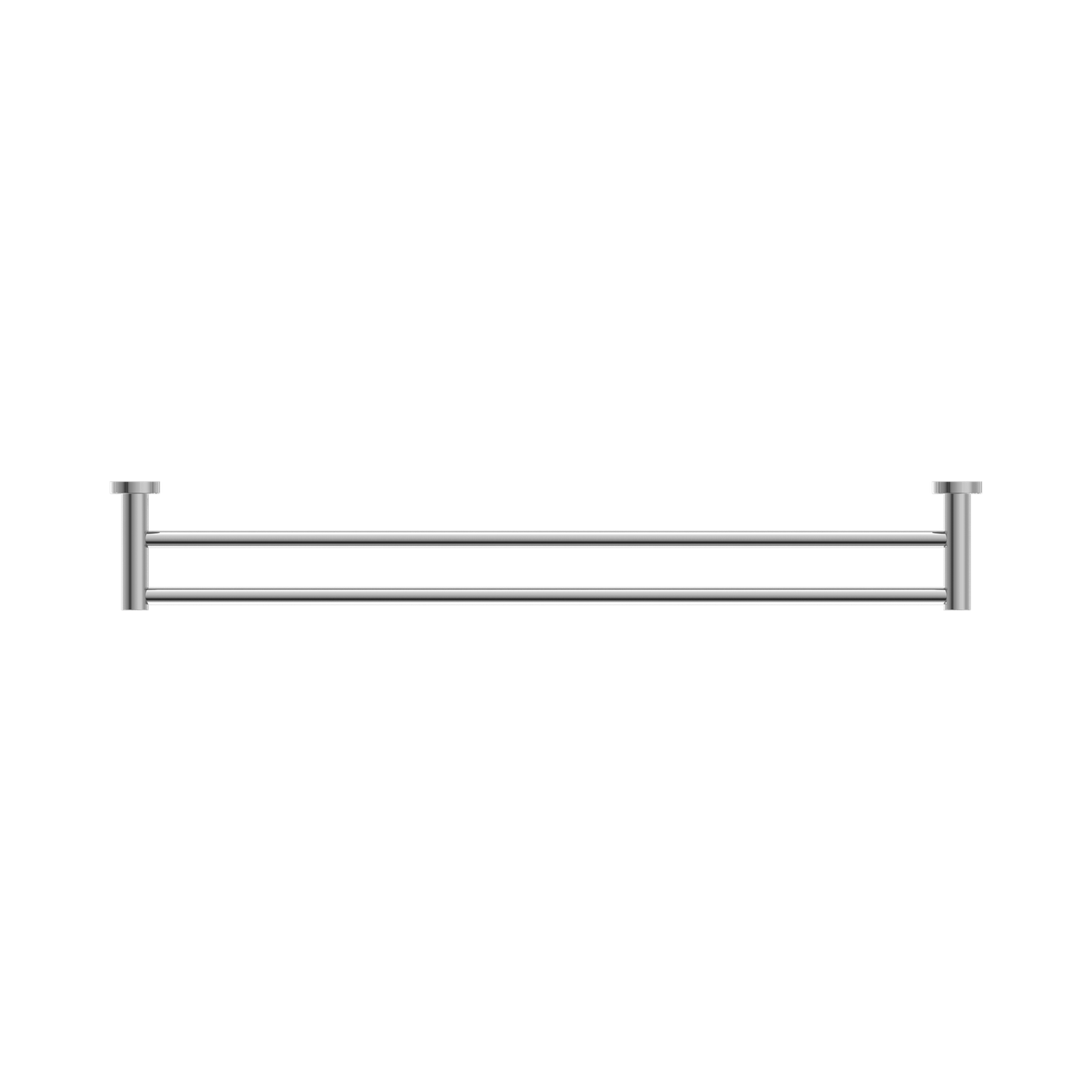 Mecca Double Towel Rail 800mm Chrome
