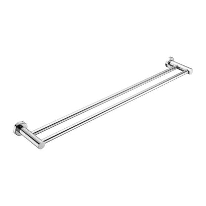 Nero Mecca Double Towel Rail 800mm  / NR1930dCH