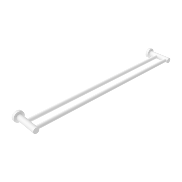 Nero Mecca Double Towel Rail 800mm  / NR1930dMW