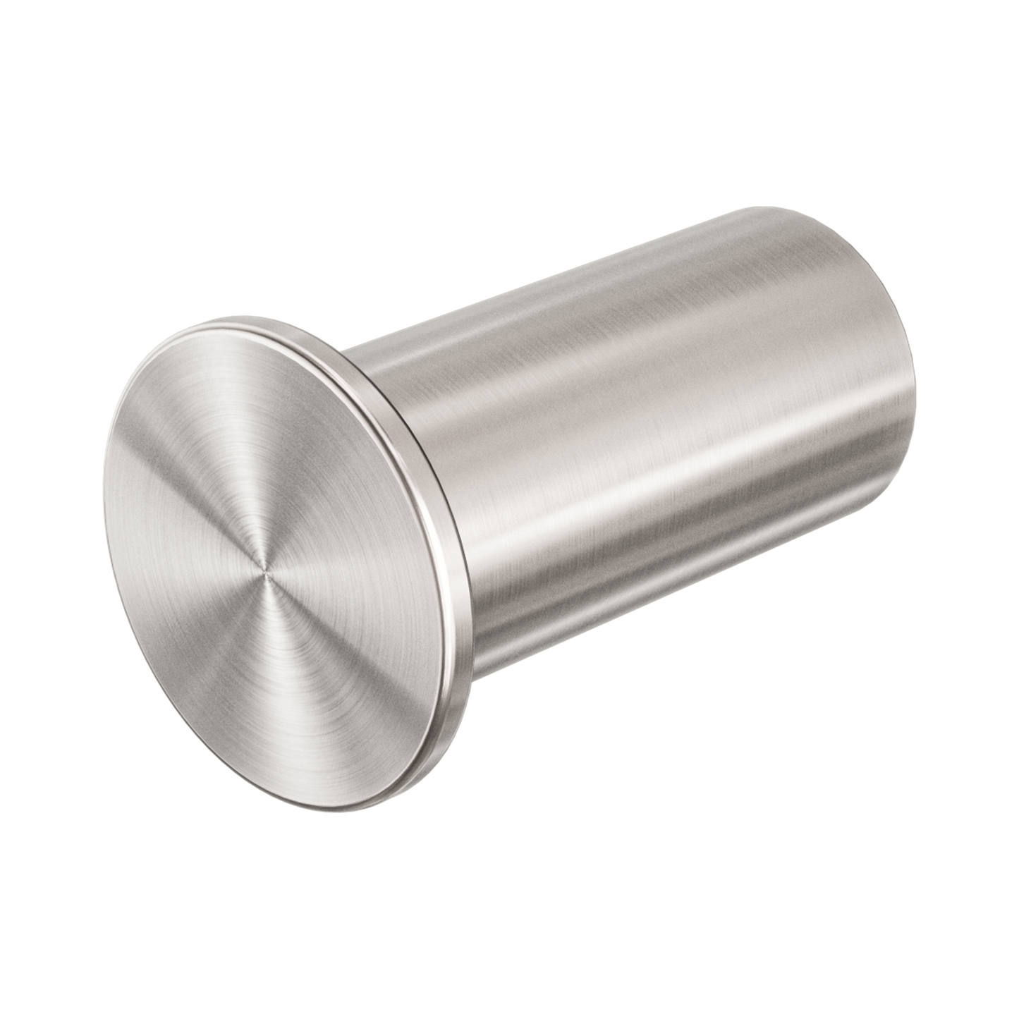 Mecca Robe Hook Slim Brushed Nickel
