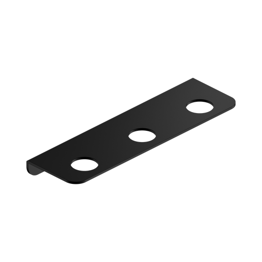Mecca Triple Soap Bottle  Holder Matte Black
