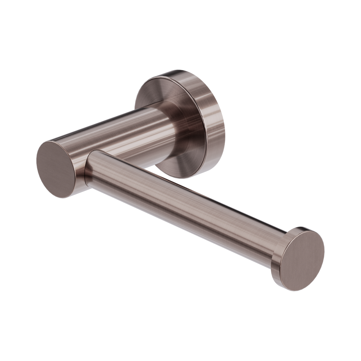 Mecca Toilet Roll Holder Brushed Bronze
