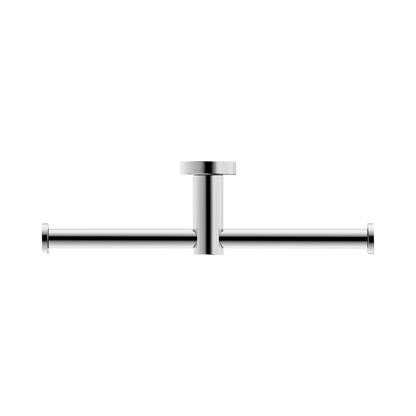 Mecca Double Toilet Roll Holder Chrome