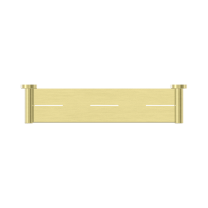 Mecca Metal Shower Shelf Brushed Gold