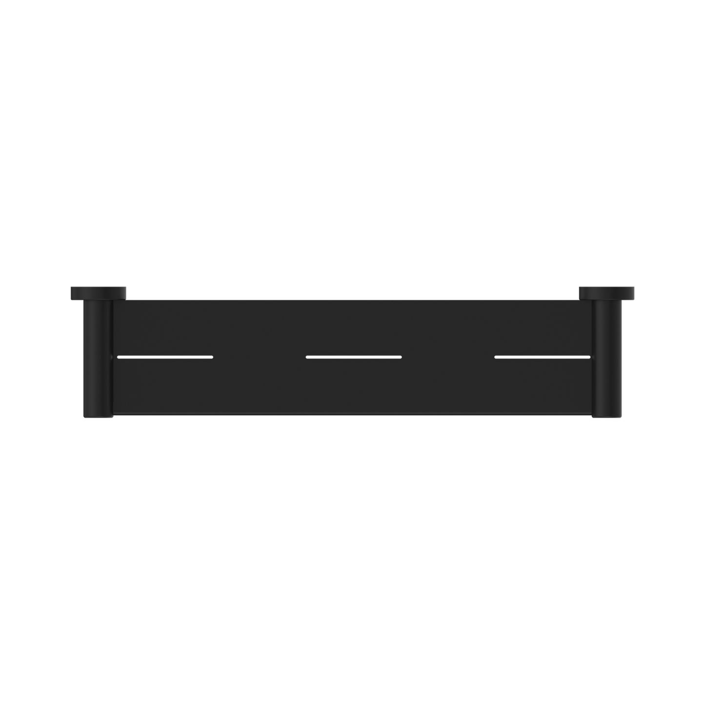 Mecca Metal Shower Shelf Matte Black