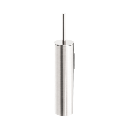 Mecca Toilet Brush Holder Brushed Nickel