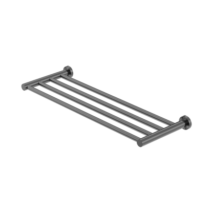 Mecca Towel Rack Gun Metal