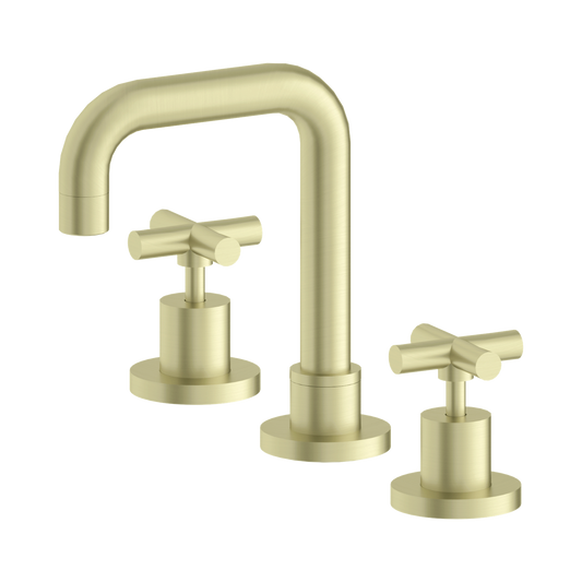 X Plus Basin Set Brushed Gold