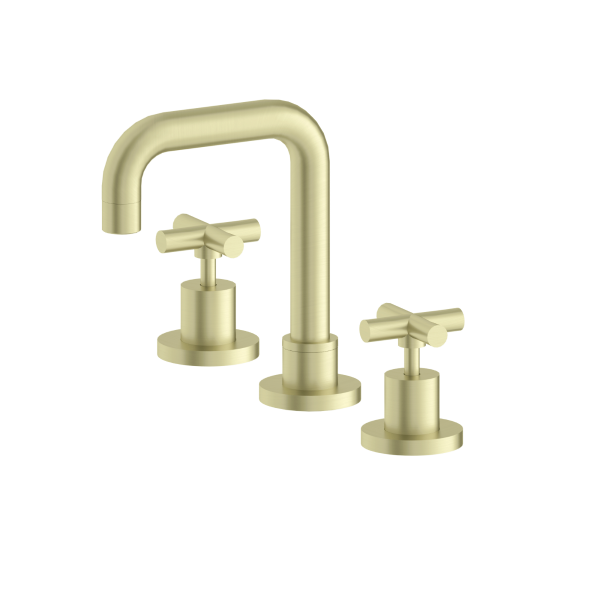Nero X Plus Basin Set with Swivel Outlet