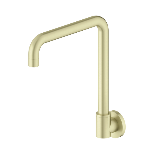 X Plus Wall Mounted Swivel Spout Only Brushed Gold