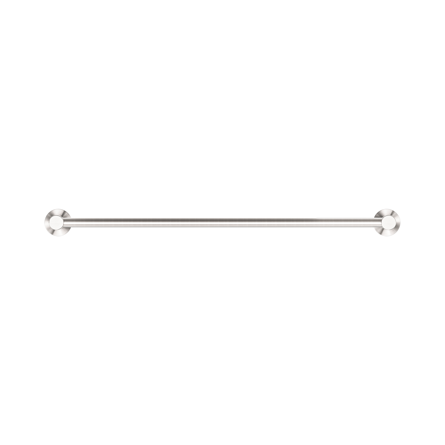 Classic Single Towel Rail 600mm Brushed Nickel