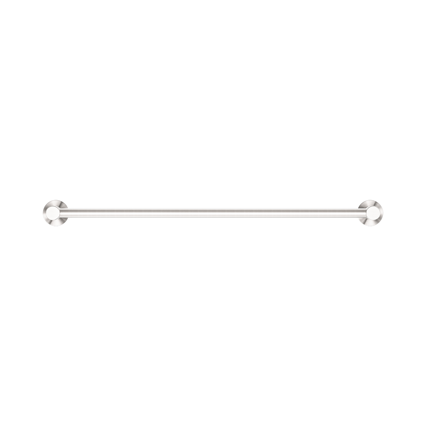 Classic Double Towel Rail 600mm Brushed Nickel
