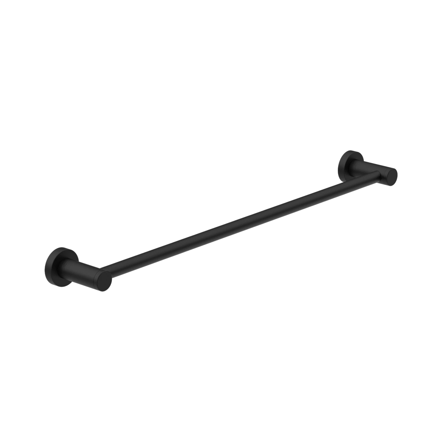 Classic Single Towel Rail 800mm Matte Black