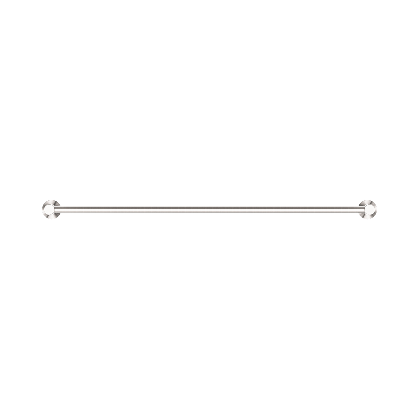 Classic Double Towel Rail 800mm Brushed Nickel