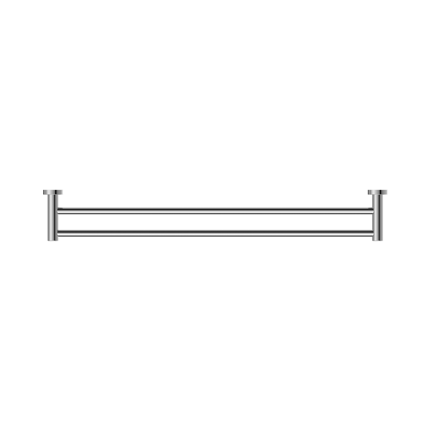 Classic Double Towel Rail 800mm Chrome