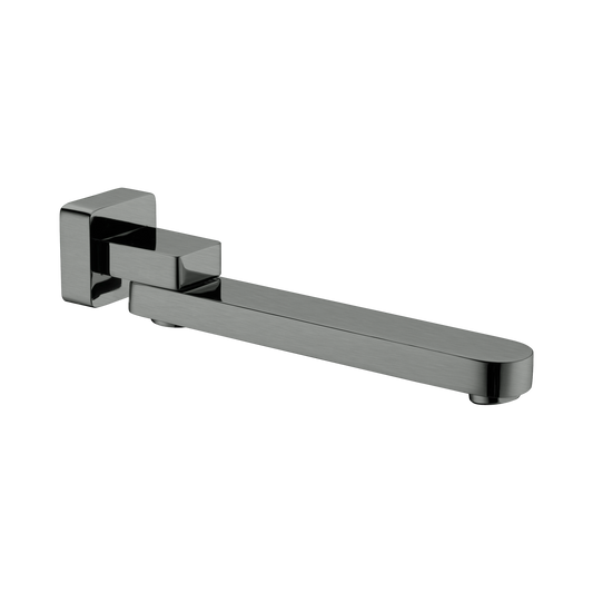 Bianca Swivel Bath Spout Only Gun Metal