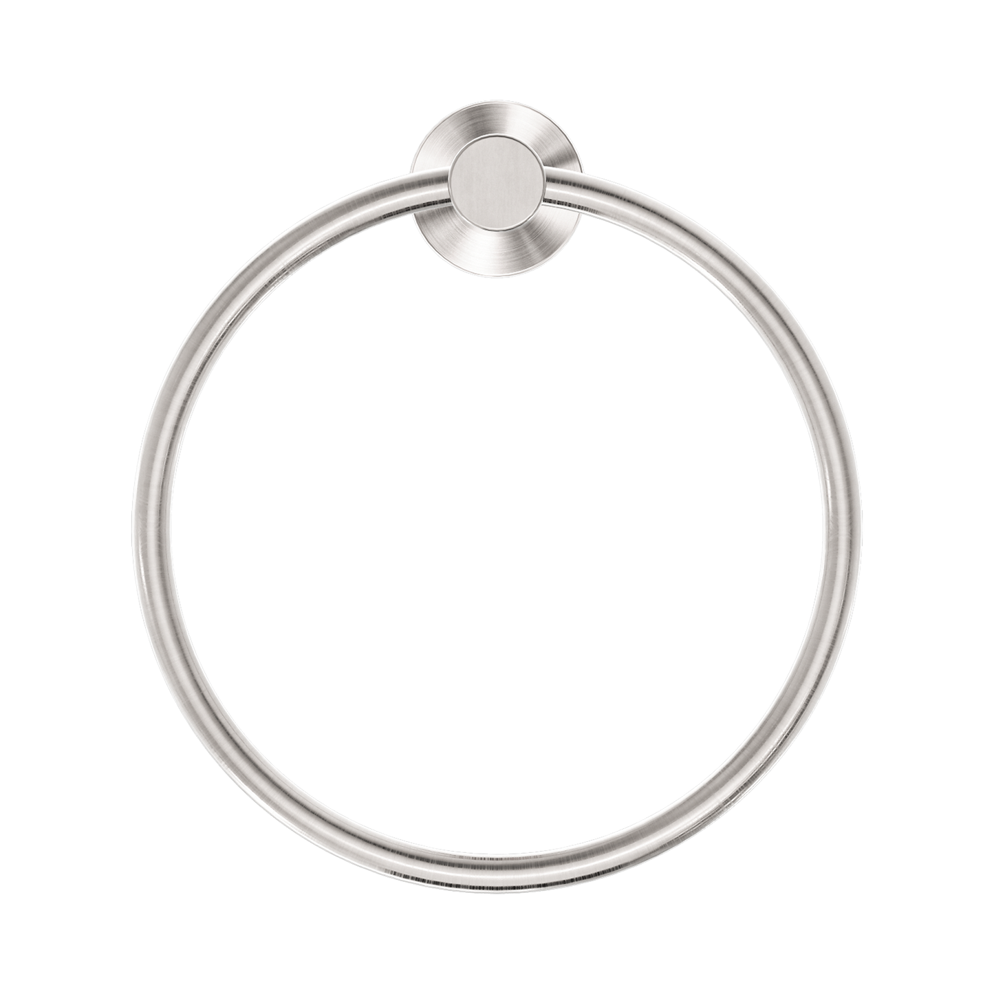 Classic Hand Towel Ring Brushed Nickel