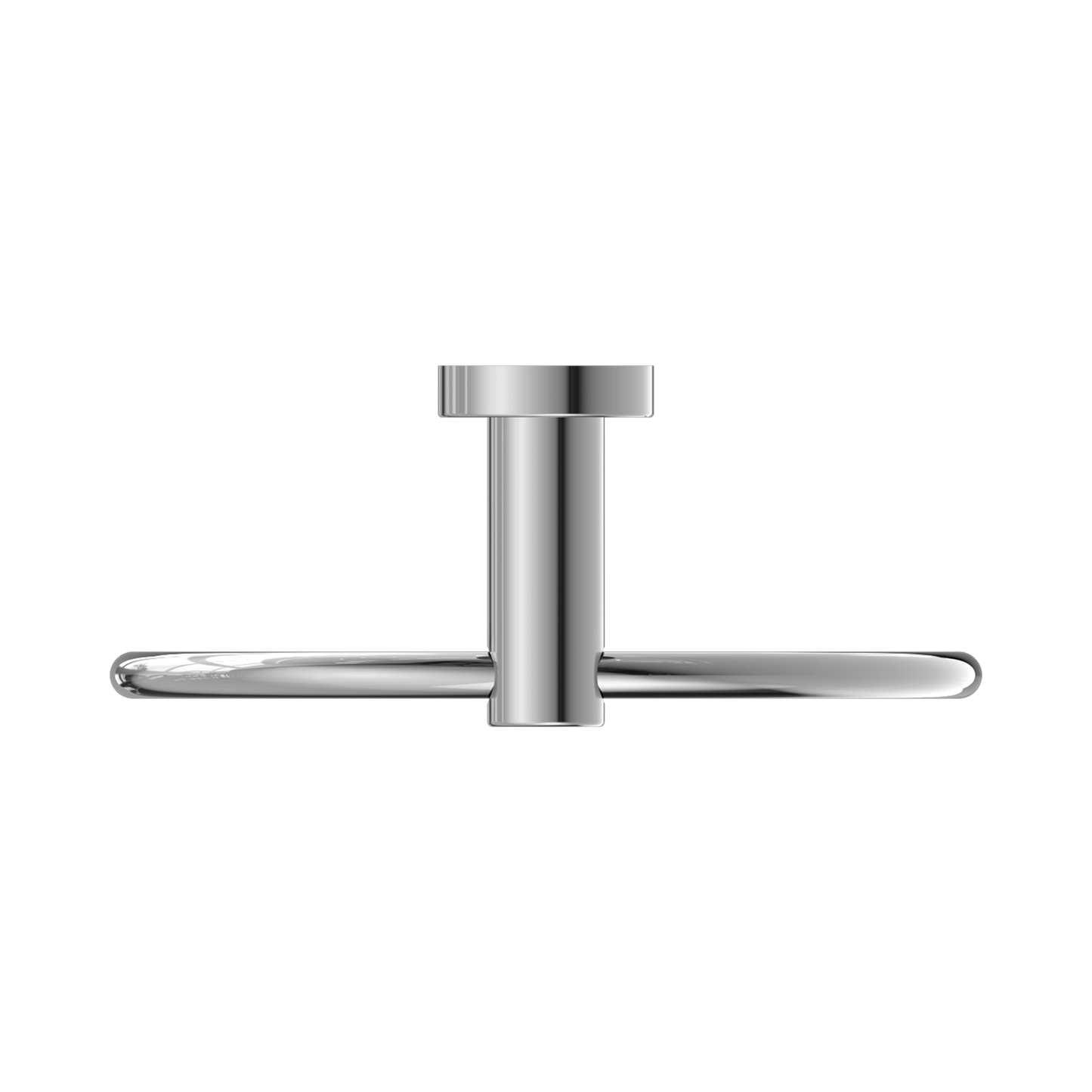 Classic Hand Towel Ring Chrome