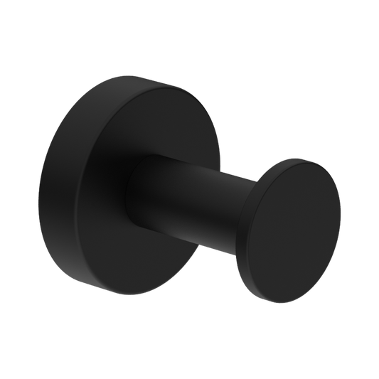 Classic Robe Hook Matte Black