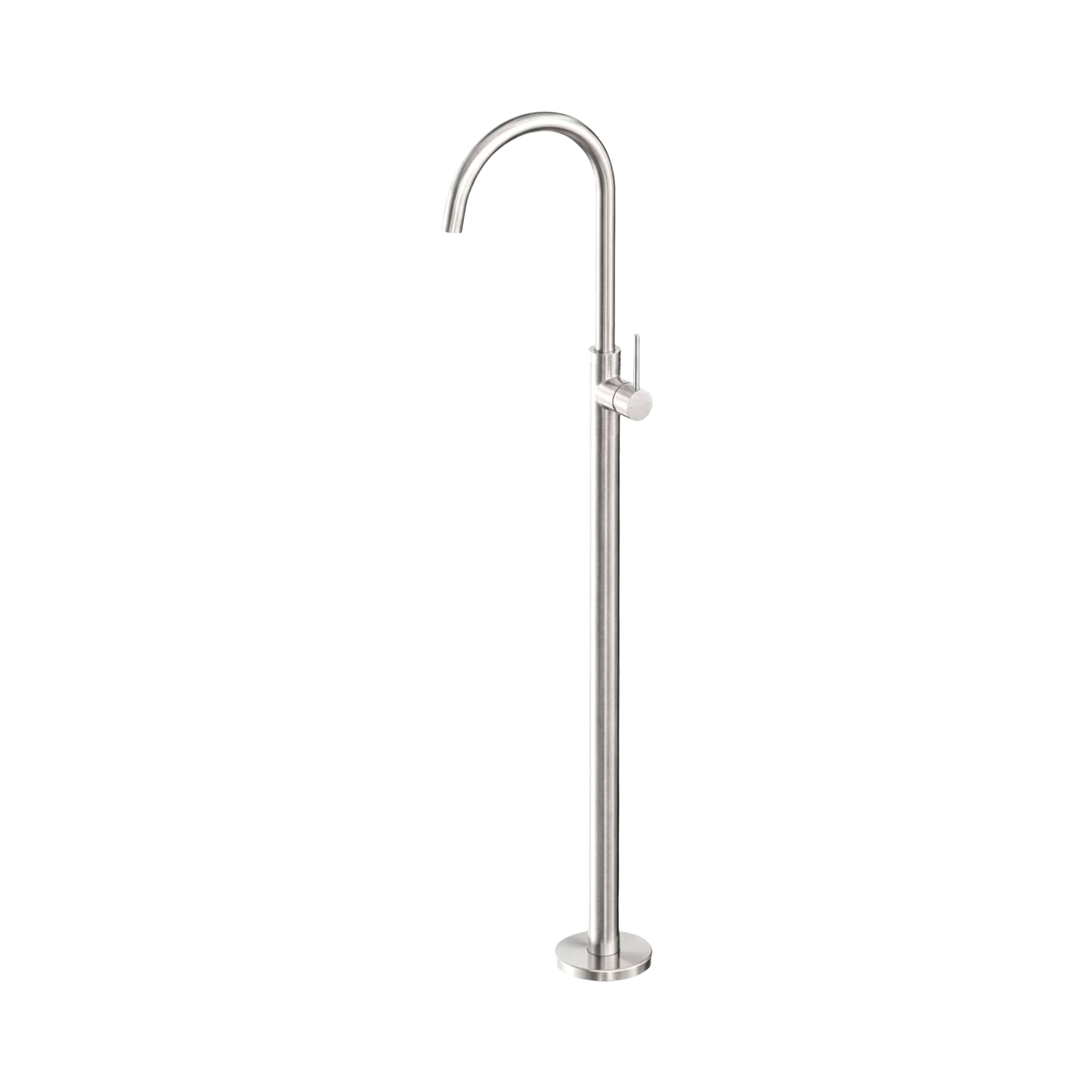Mecca Freestanding Bath Mixer Brushed Nickel