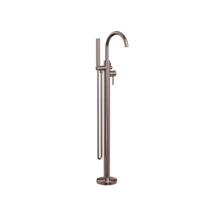 Mecca Round Freestanding Mixer With Hand Shower