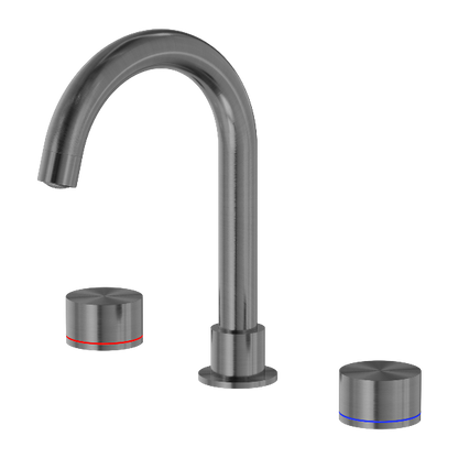 Nero Kara NR211701GM Gun Metal Basin Set