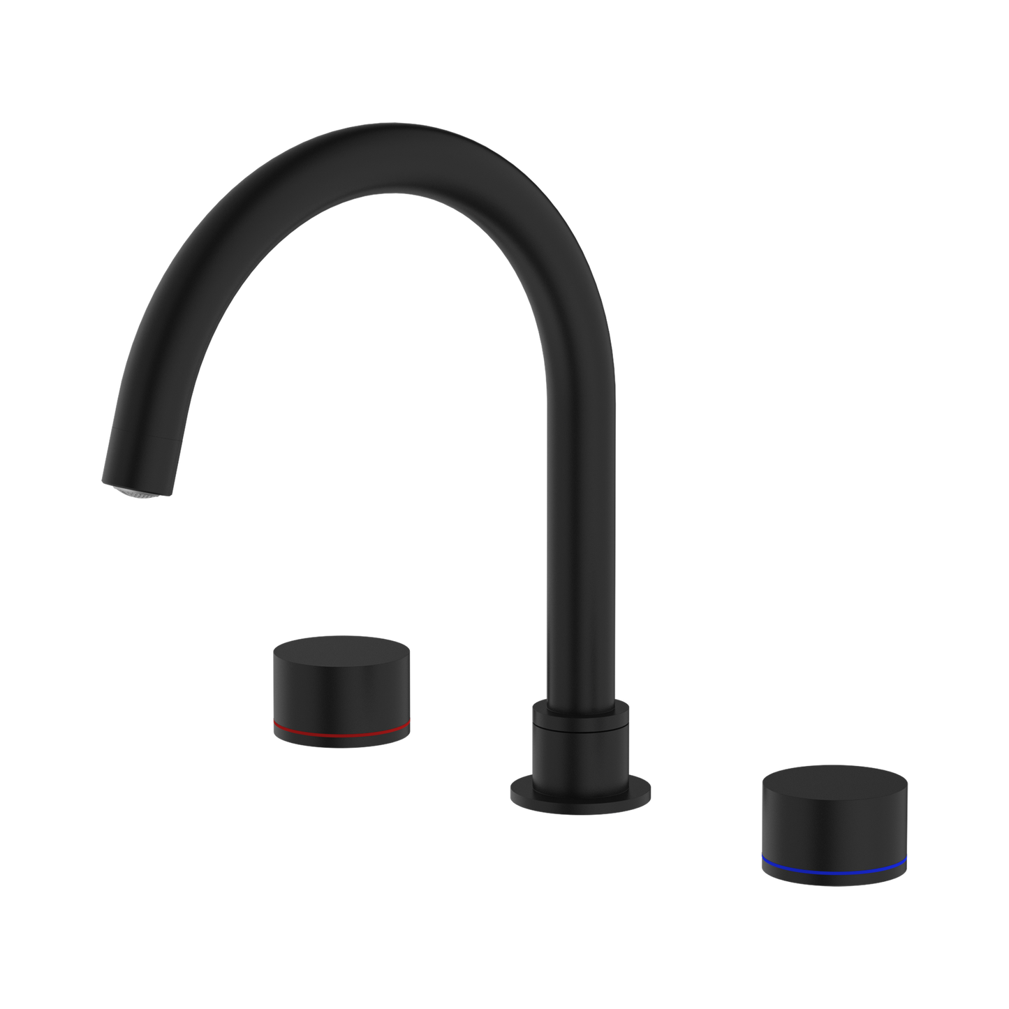 Kara Bath Set Matte Black