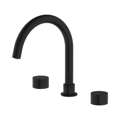 Kara Bath Set Matte Black