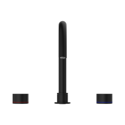 Kara Bath Set Matte Black