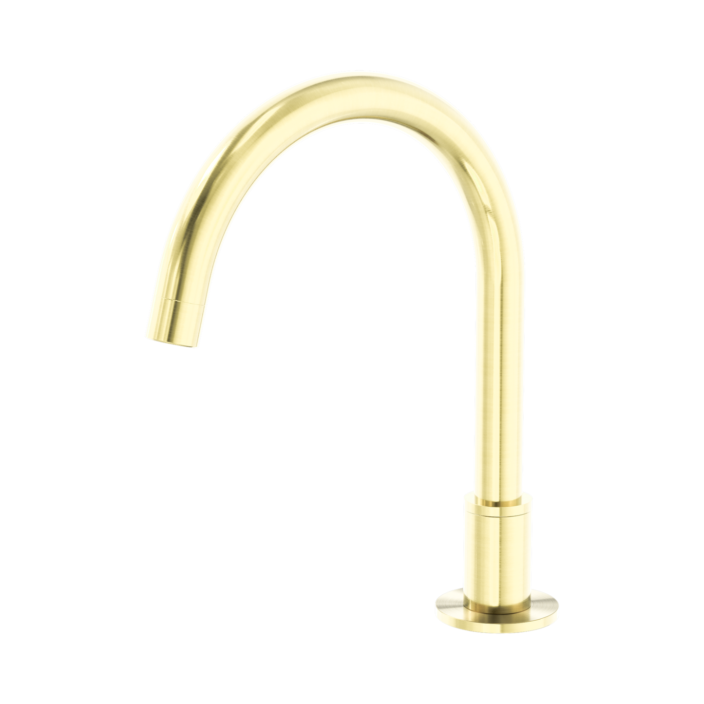 Kara Hob Mount Bath Spout Only G1/2 Female Inlet Brushed Gold