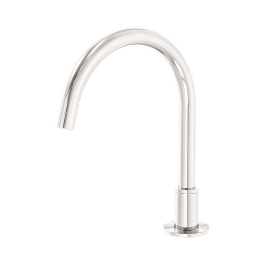 Kara Hob Mount Bath Spout Only G1/2 Female Inlet Brushed Nickel