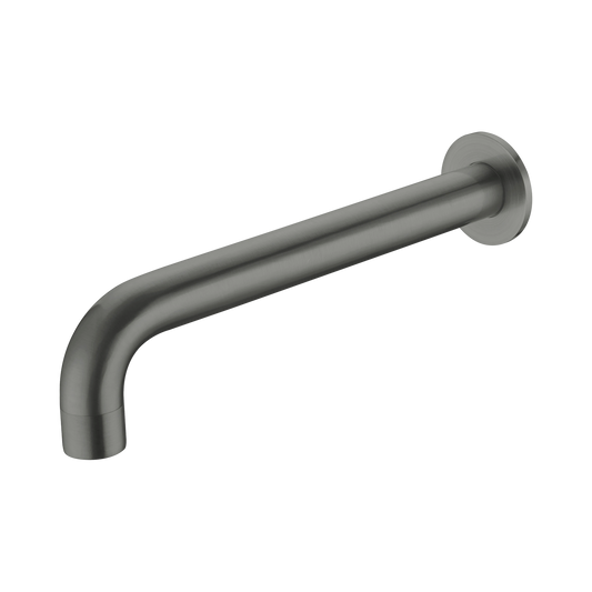 Kara Wall Basin Set Spout Only 215mm Gun Metal