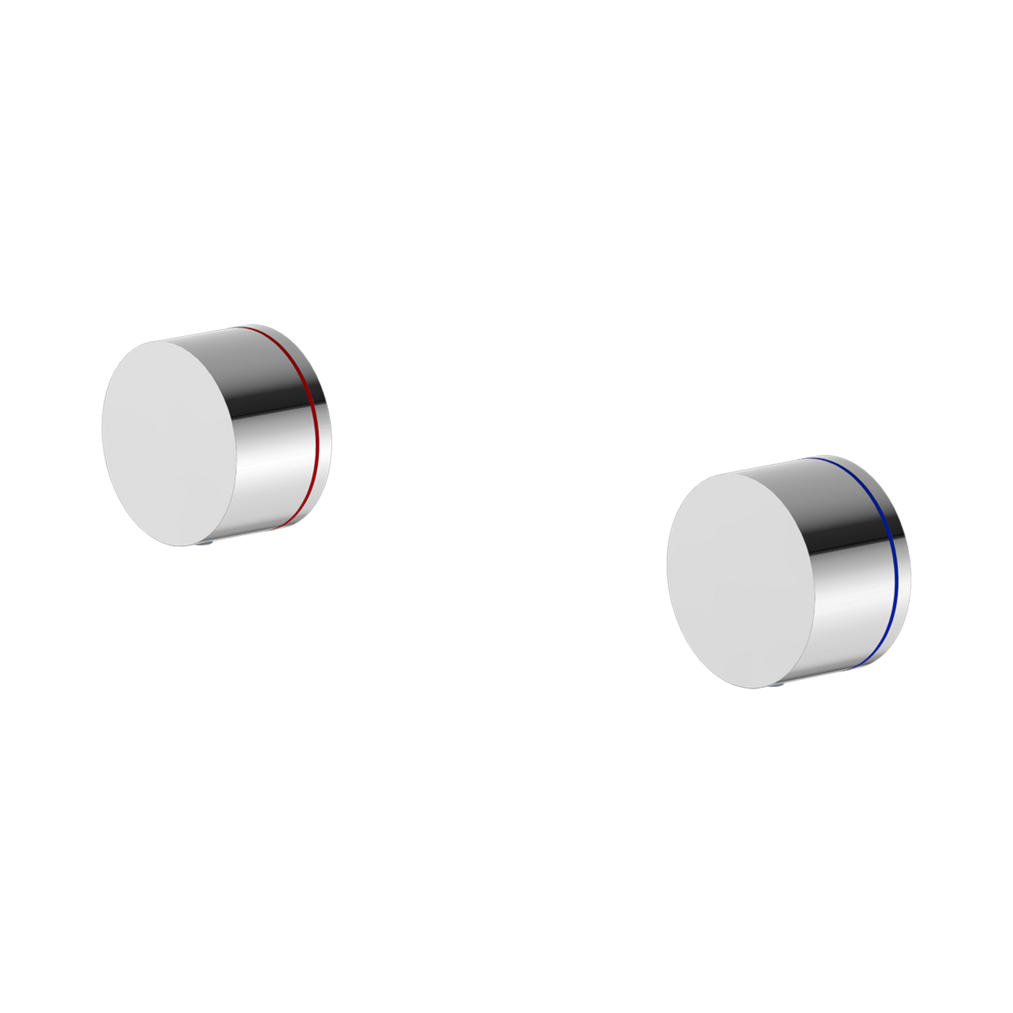 Kara Wall Top Assemblies Chrome