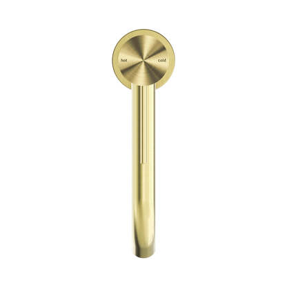 Mecca Mid Tall Basin Mixer Brushed Gold