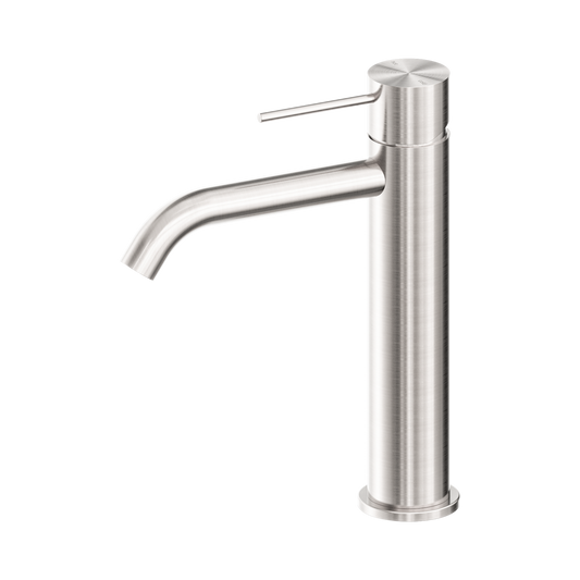 Mecca Mid Tall Basin Mixer Brushed Nickel