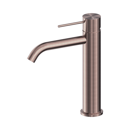 Mecca Mid Tall Basin Mixer Brushed Bronze