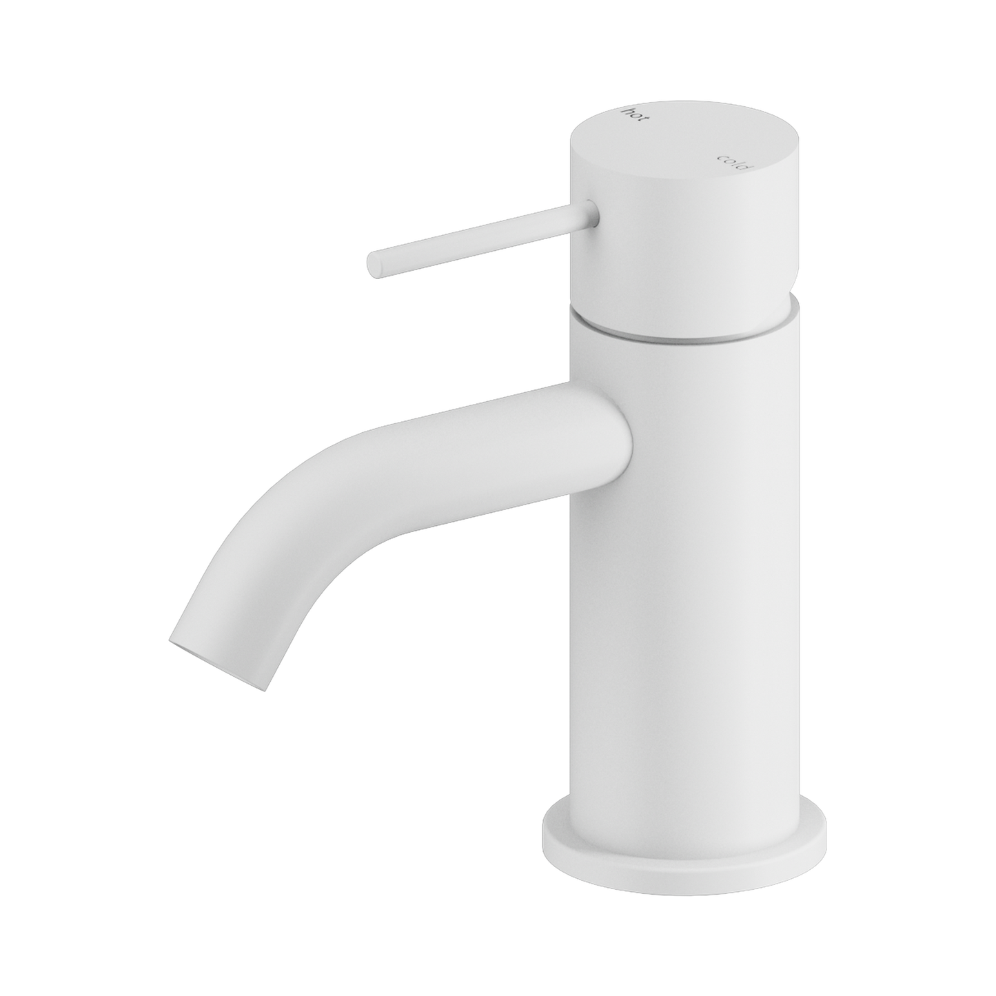Mecca Mini Basin Mixer Matte White