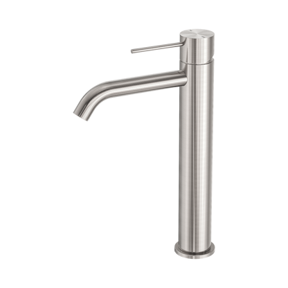 Mecca Tall Basin Mixer Brushed Nickel