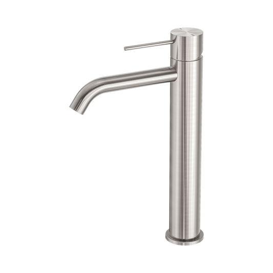 Mecca Tall Basin Mixer Brushed Nickel