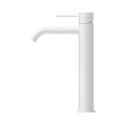 Mecca Tall Basin Mixer Matte White