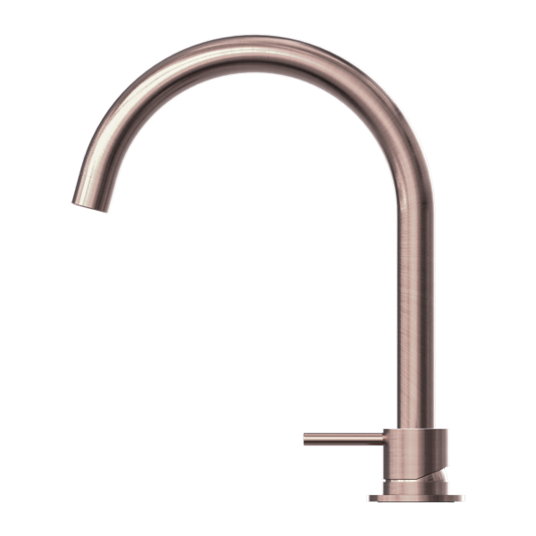 Nero Mecca Hob Basin Mixer with Round Swivel Spout