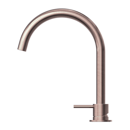 Nero Mecca Hob Basin Mixer with Round Swivel Spout