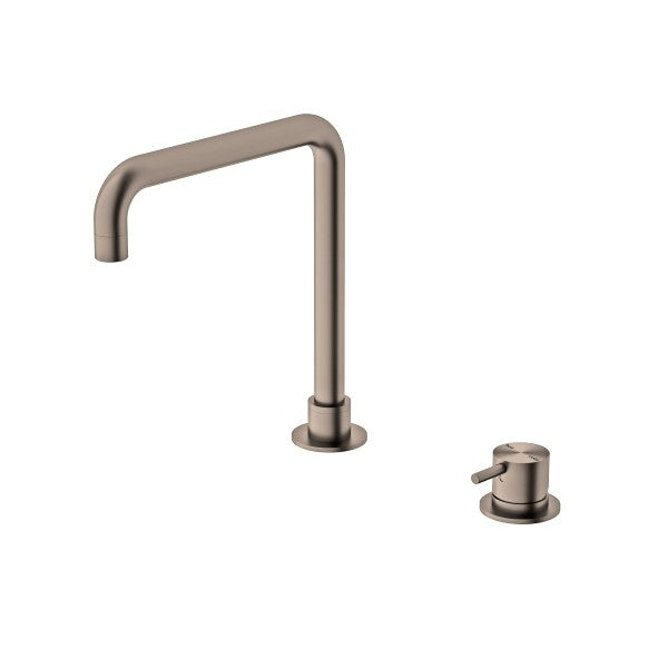 Nero Mecca Hob Basin Mixer with Square Swivel Spout