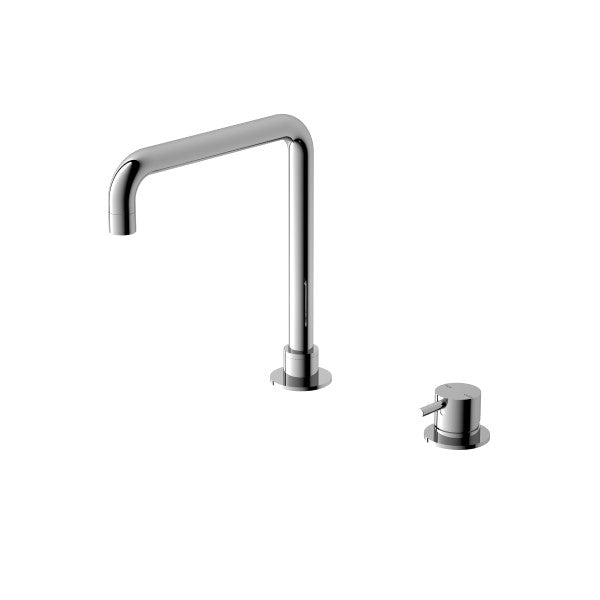 Nero Mecca Hob Basin Mixer with Square Swivel Spout