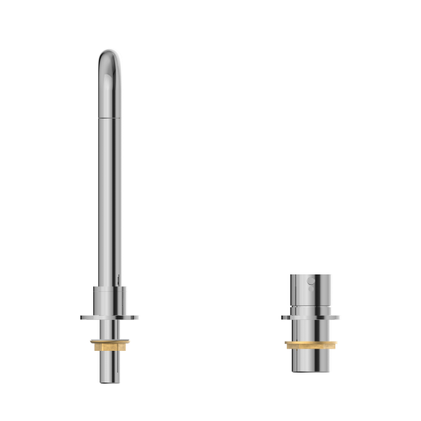 Nero Mecca Hob Basin Mixer with Square Swivel Spout