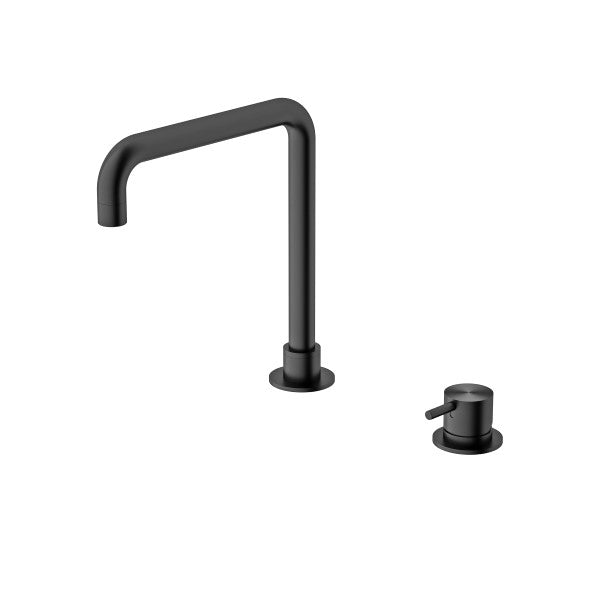 Nero Mecca Hob Basin Mixer with Square Swivel Spout